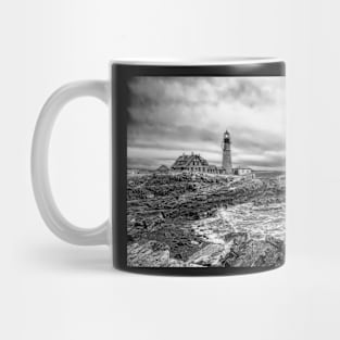 Portland Headlight Christmas Mug